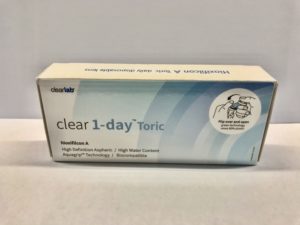 Clear 1-day toric